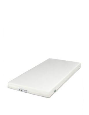 Mamas & Papas Premium Dual Core Cotbed Mattress - White, White
