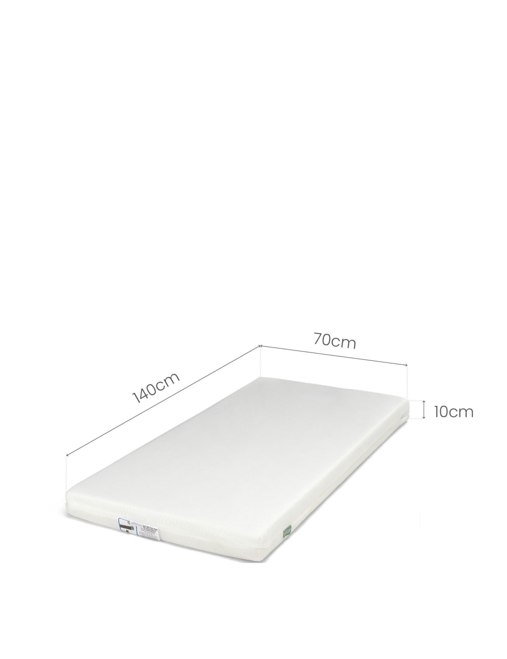 Premium Dual Core Cotbed Mattress image 3