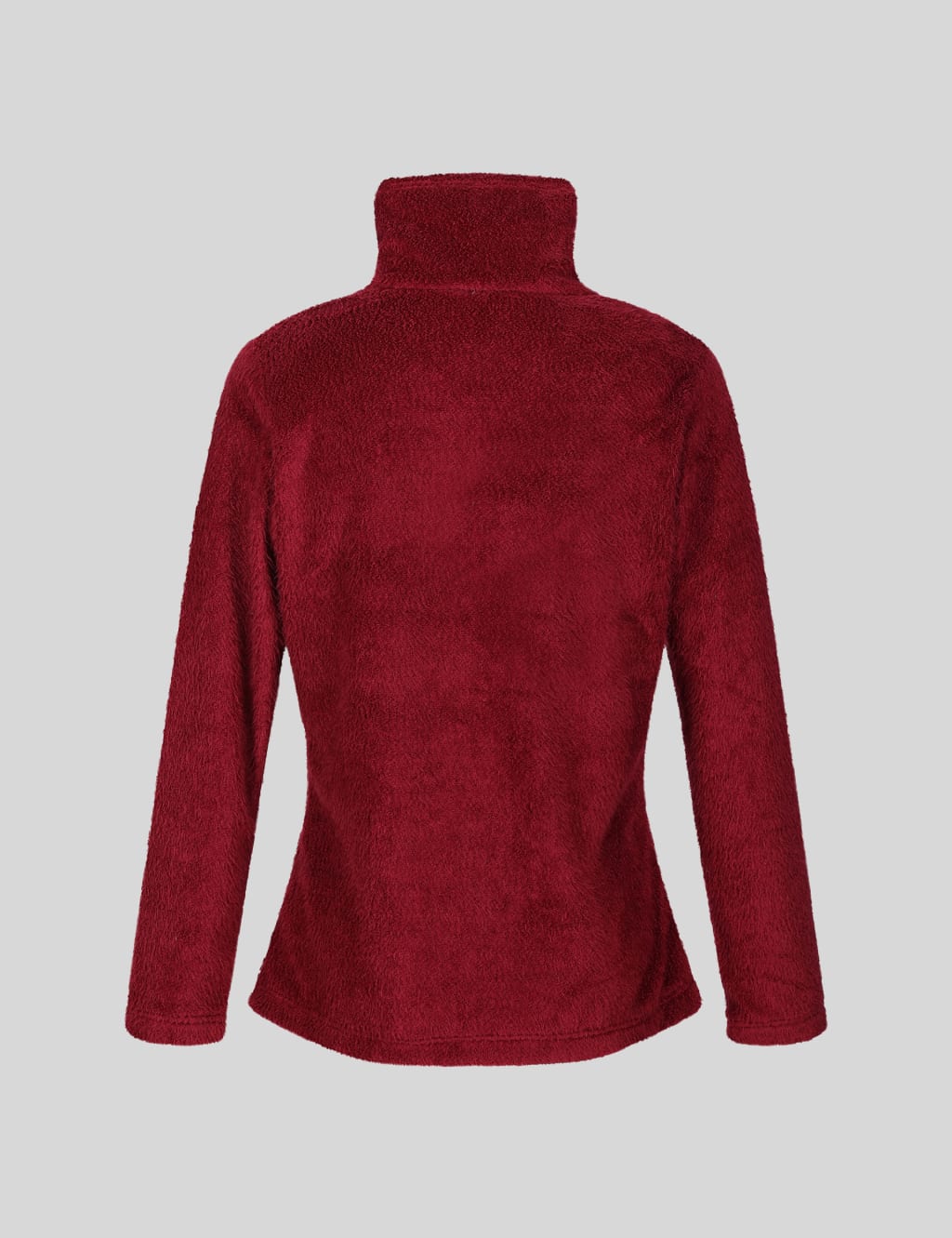 Heloise Zip Up Textured Funnel Neck Fleece image 6