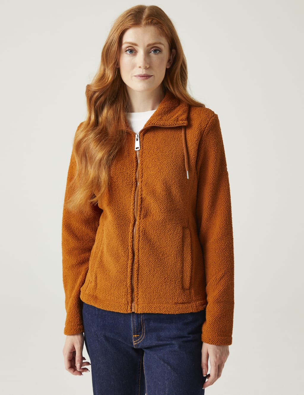 Ladies fleece jackets at on sale m&s