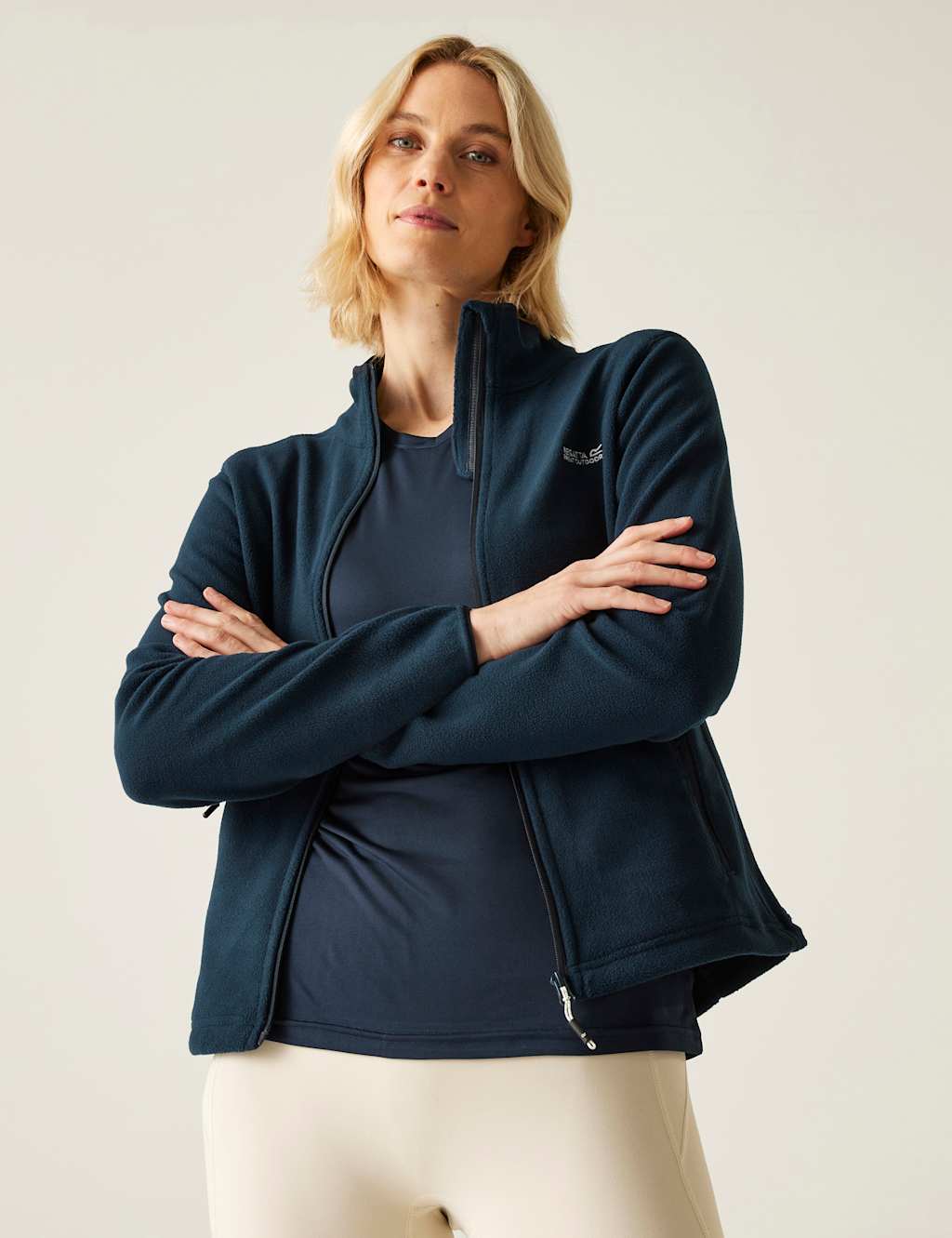 Marks and spencer women's fleece jackets discount