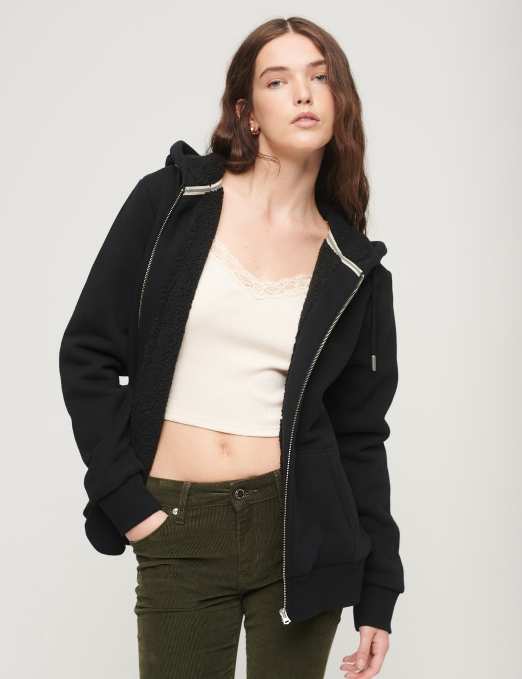 Women s Slim Fit Hoodies M S