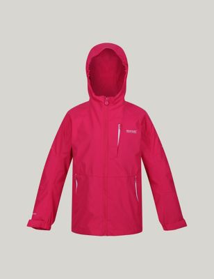 Regatta Girl's Junior Calderdale II Hooded Jacket (3-14 Yrs) - 14Y - Pink, Pink