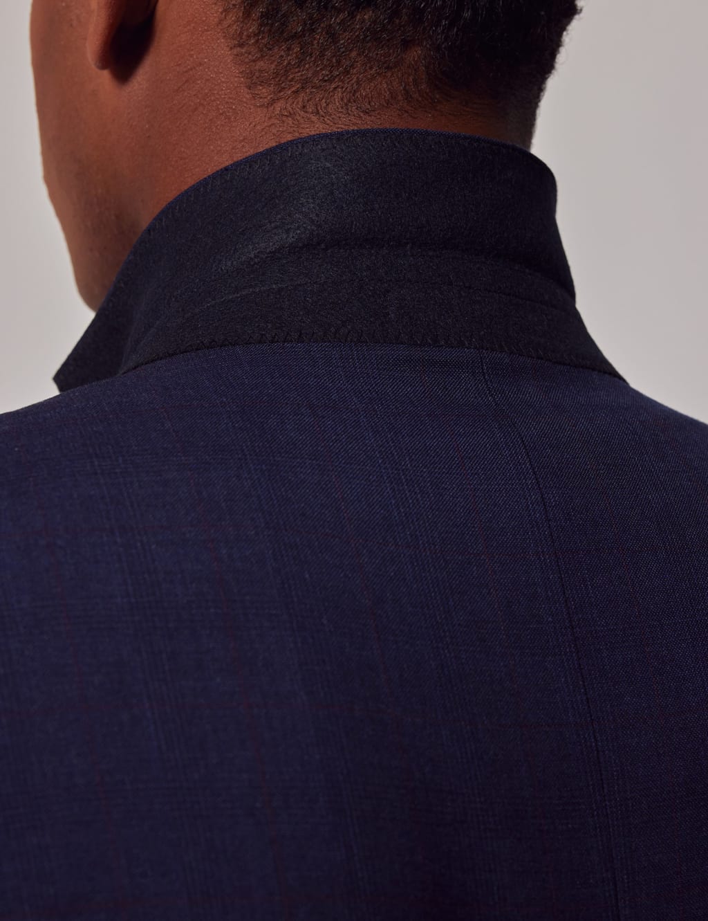 Slim Fit Super 120s Wool Check Suit Jacket image 6