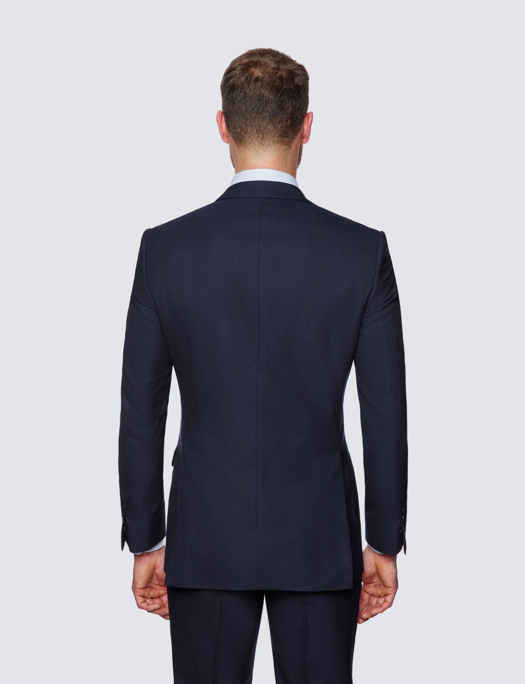 Slim Fit Pure Wool Textured Suit Jacket image 3
