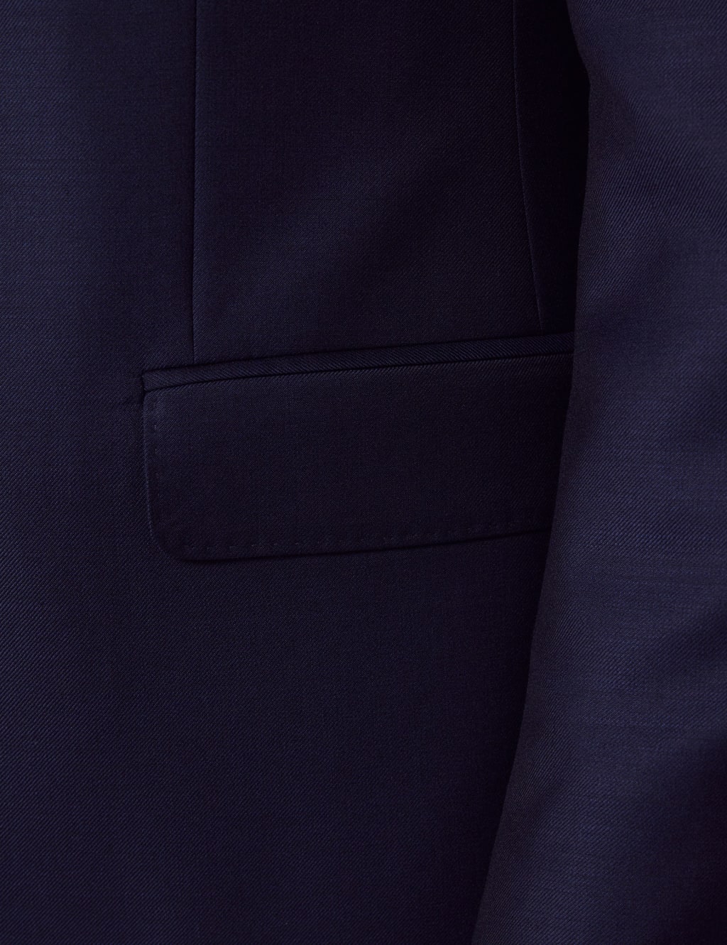 Slim Fit Pure Wool Twill Suit Jacket image 5