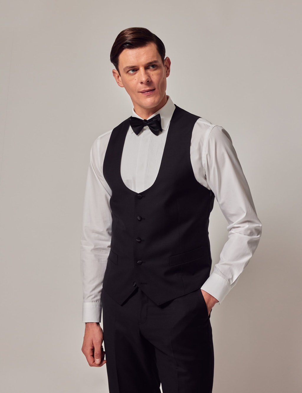 Slim Fit Pure Wool Waistcoat image 1