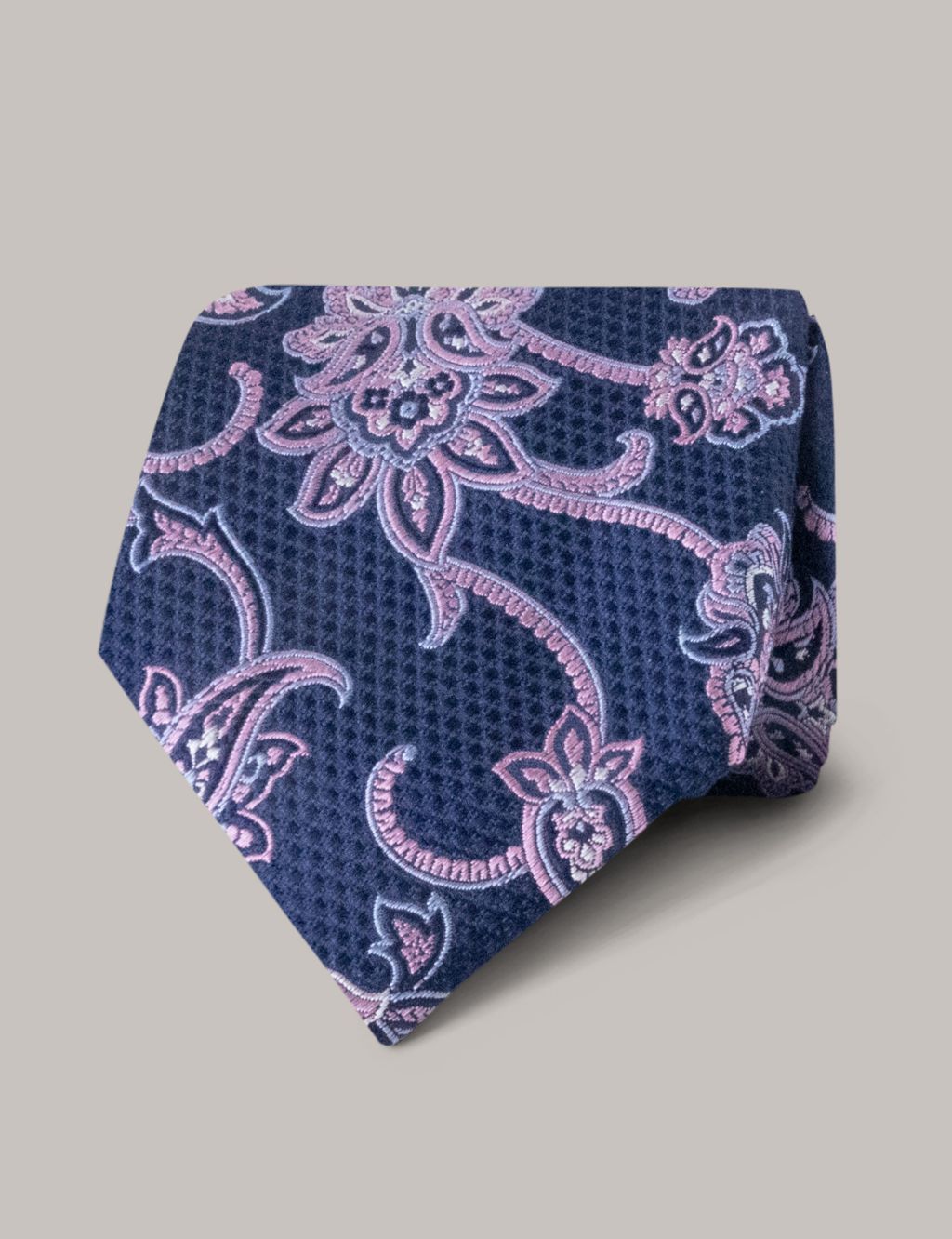 Floral Pure Silk Tie image 1