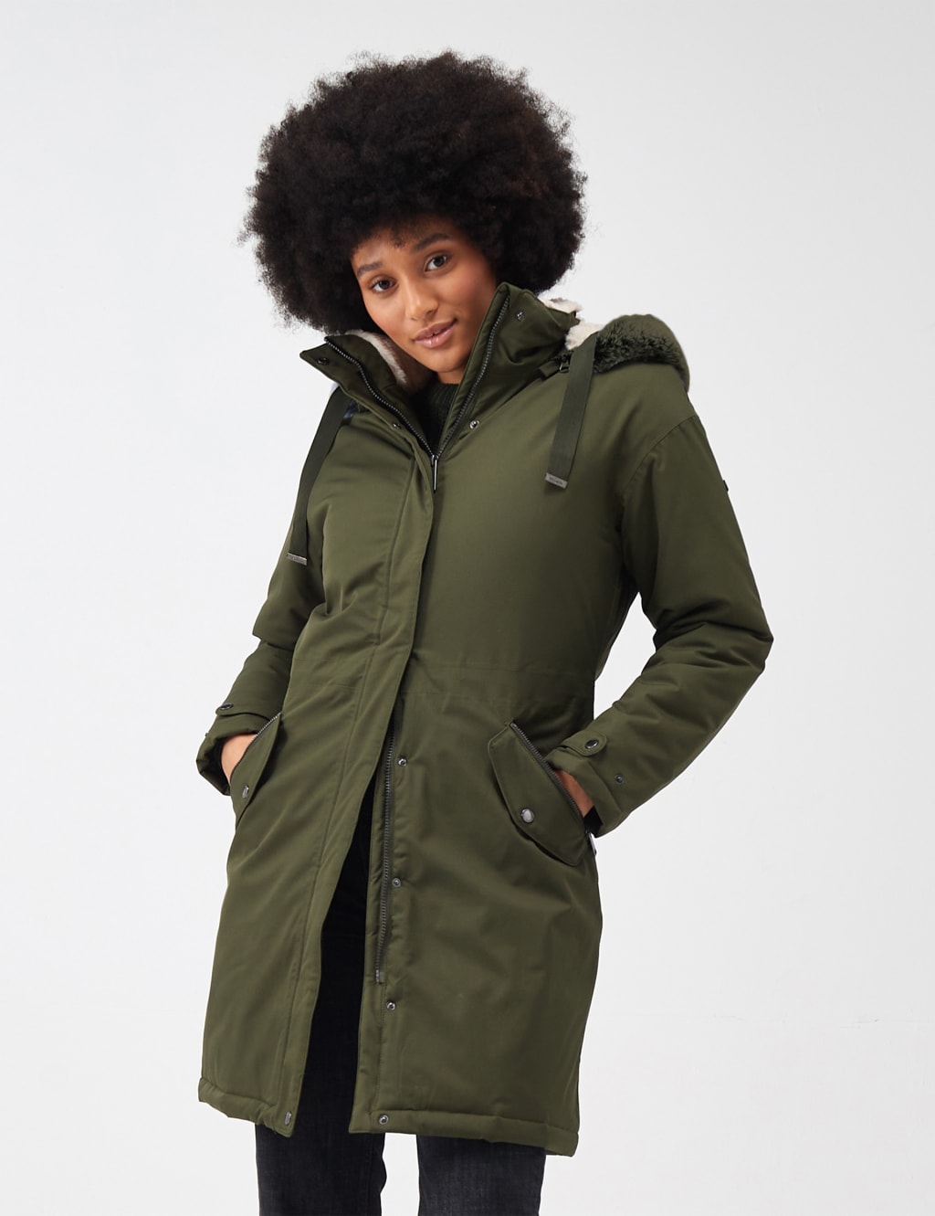 Superdry City Padded Parka Jacket - Women's Womens Jackets