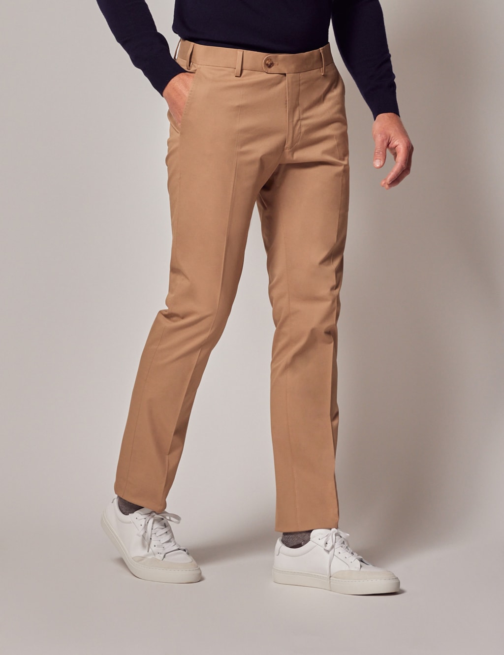 Slim Fit Smart Chinos image 3