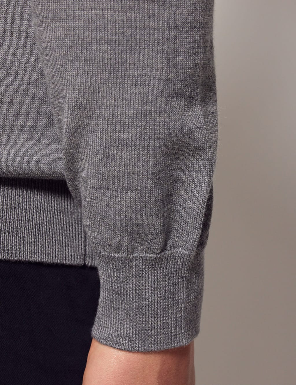 Pure Merino Wool Crew Neck Jumper image 6