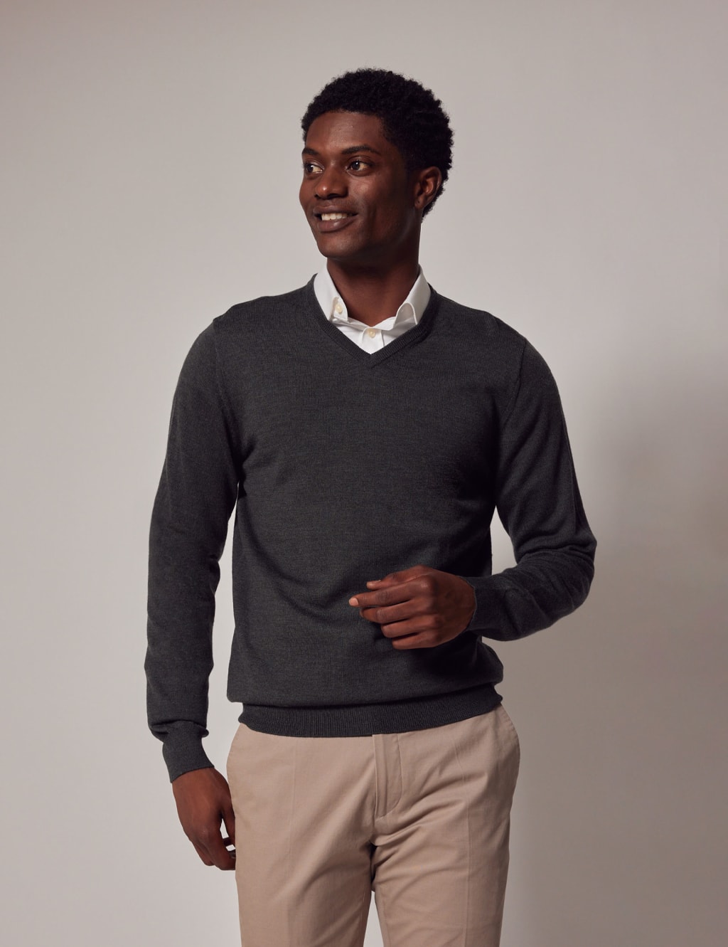 Mens designer slim fit jumpers deals