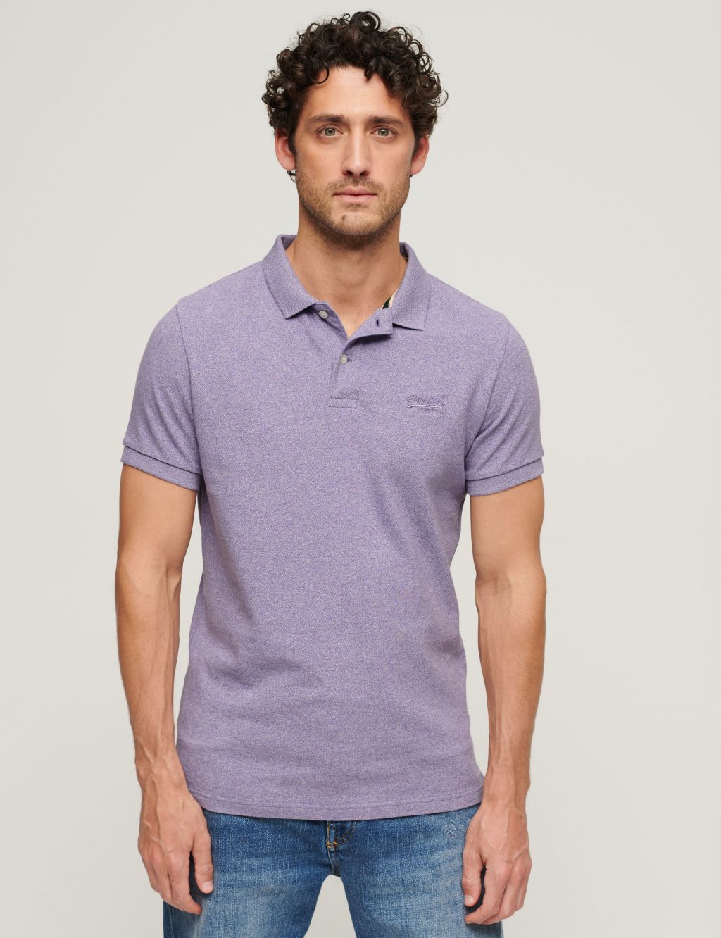 Men’s Purple Polo Shirts | M&S