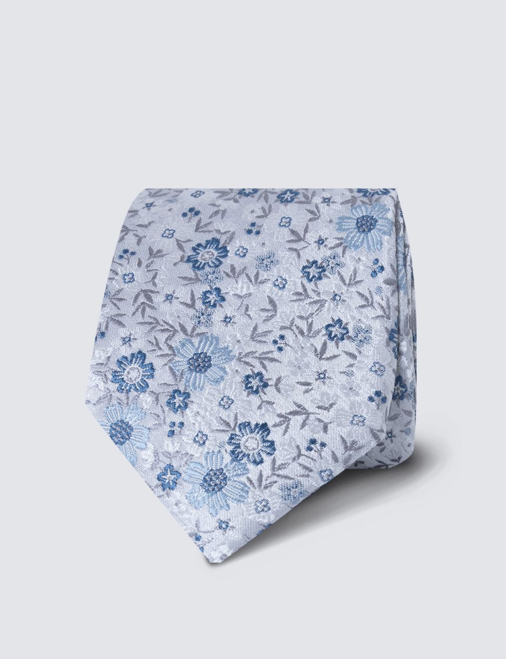 Floral Pure Silk Tie
