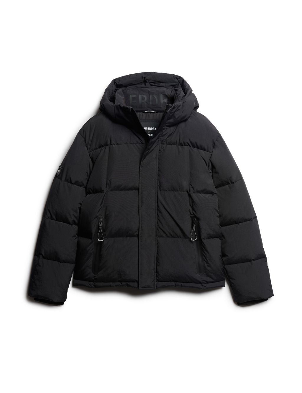 Hooded Quilted Padded Puffer Jacket image 2