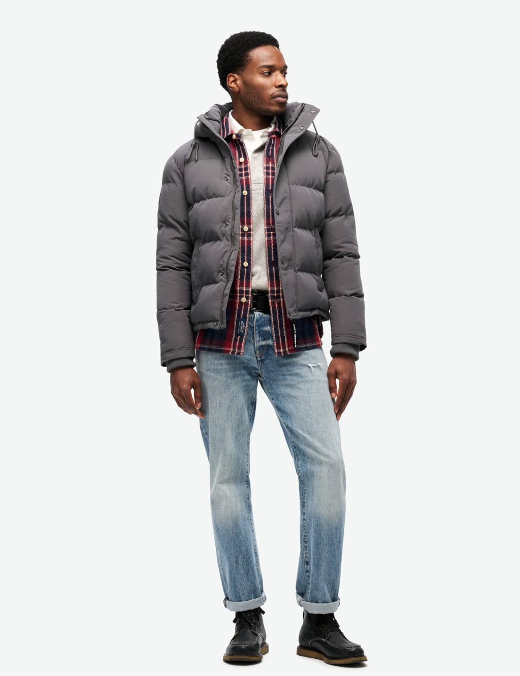 Hooded Padded Puffer Jacket image 6