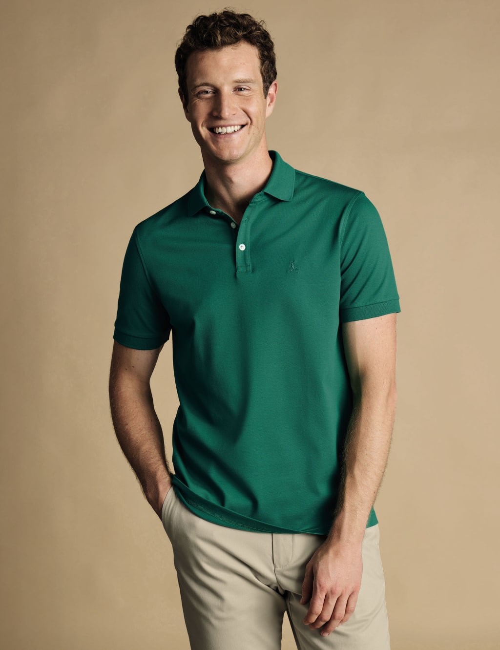 Men s Green Polo Shirts M S