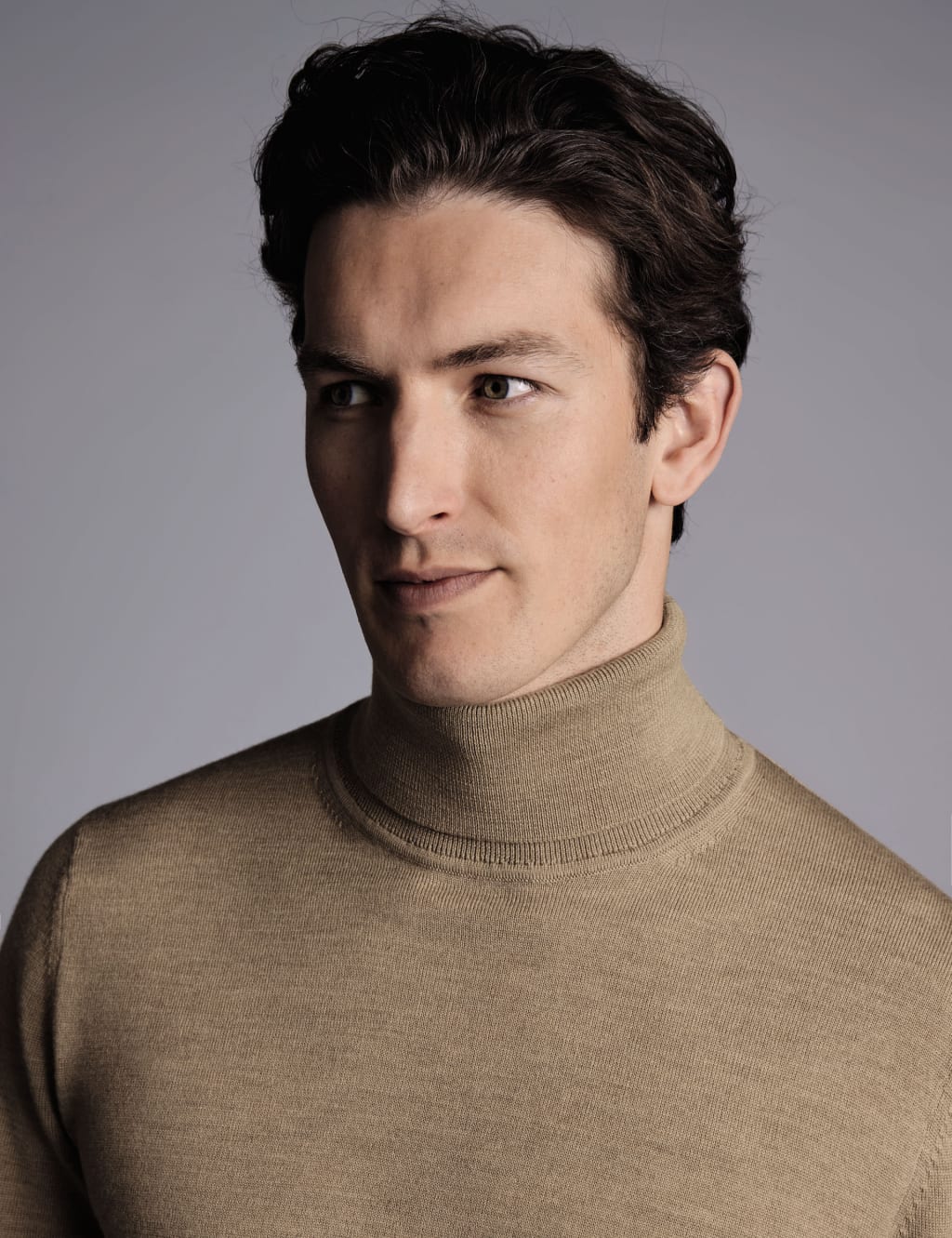 Pure Merino Wool Roll Neck Jumper image 3