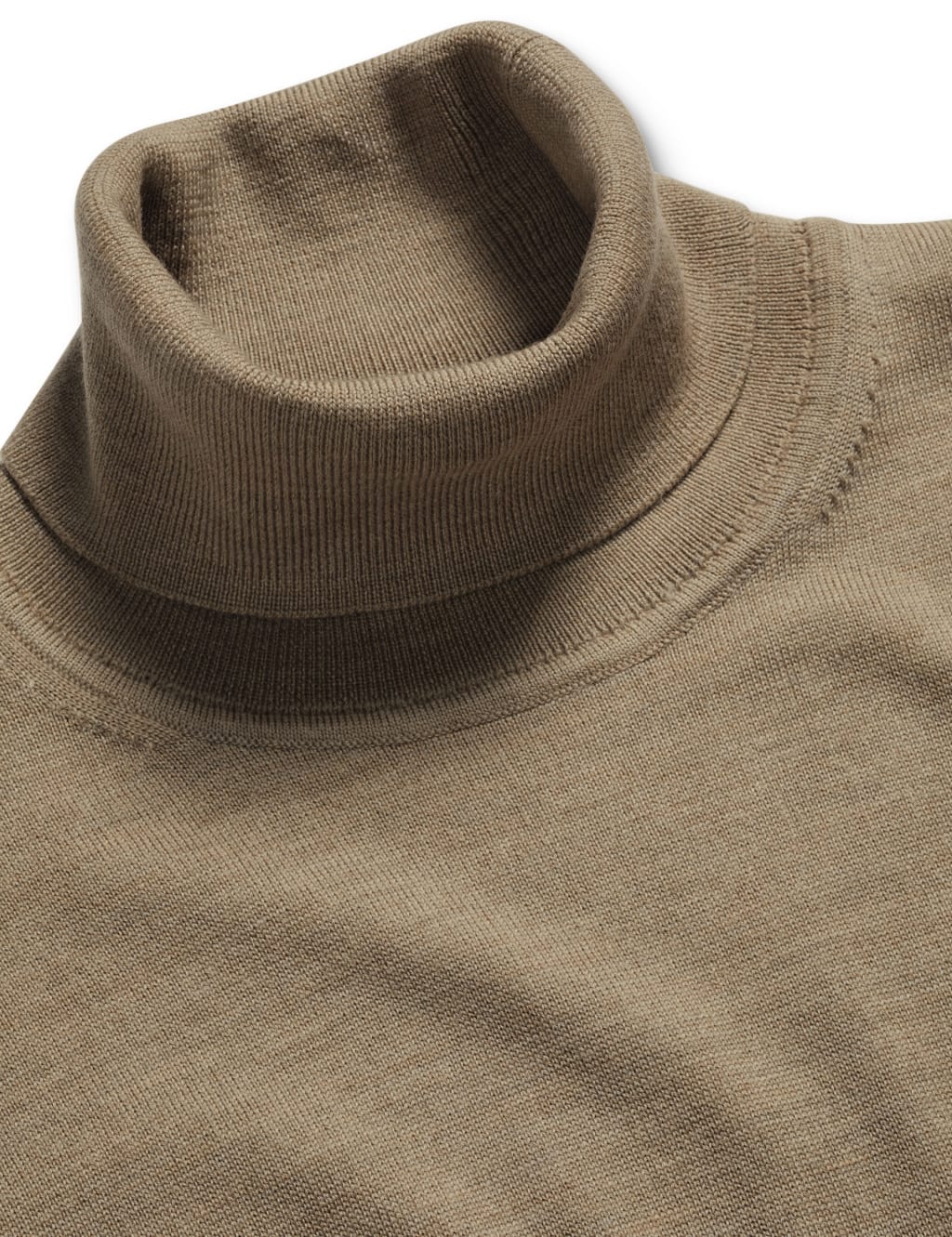 Pure Merino Wool Roll Neck Jumper image 4