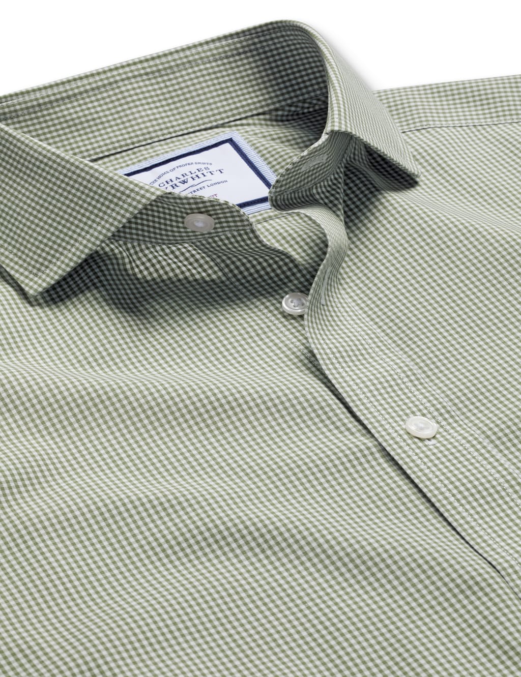 Slim Fit Non Iron Pure Cotton Check Shirt image 5