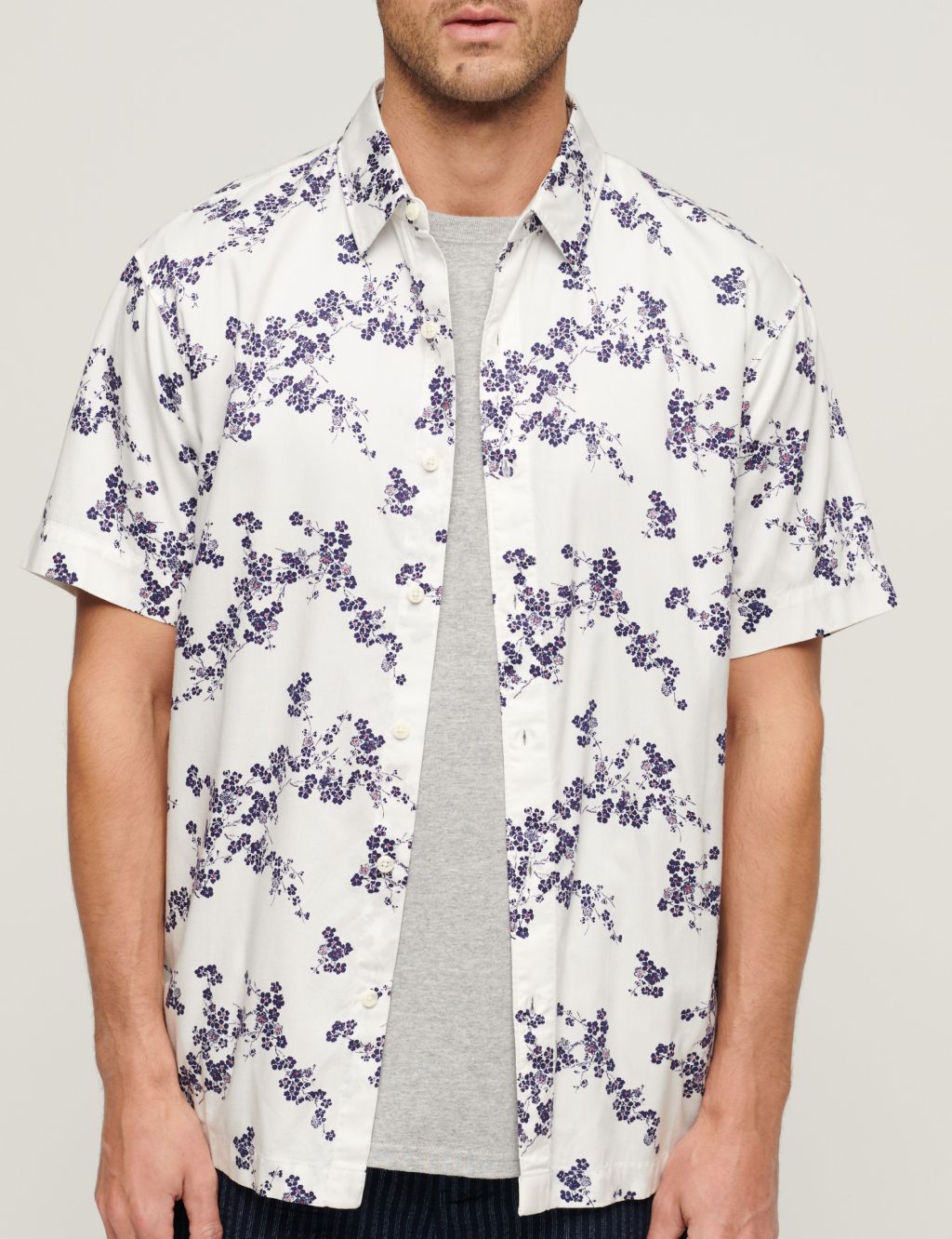 Cotton Blend Hawaiian Shirt image 5