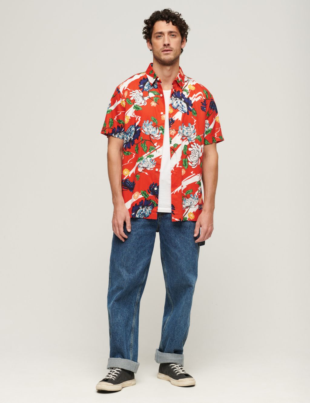 Cotton Blend Hawaiian Shirt image 2