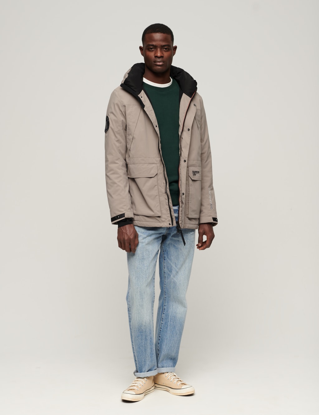 M&s parka mens hotsell