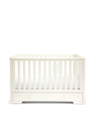 Mamas and papas shop cream cot bed