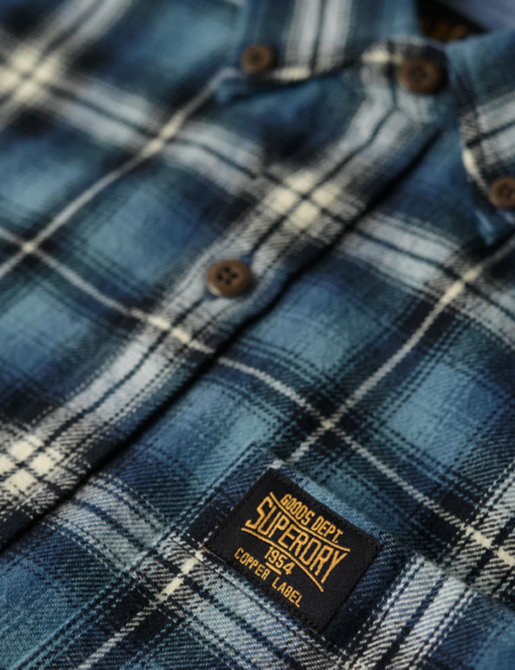 Organic Cotton Check Flannel Shirt image 6
