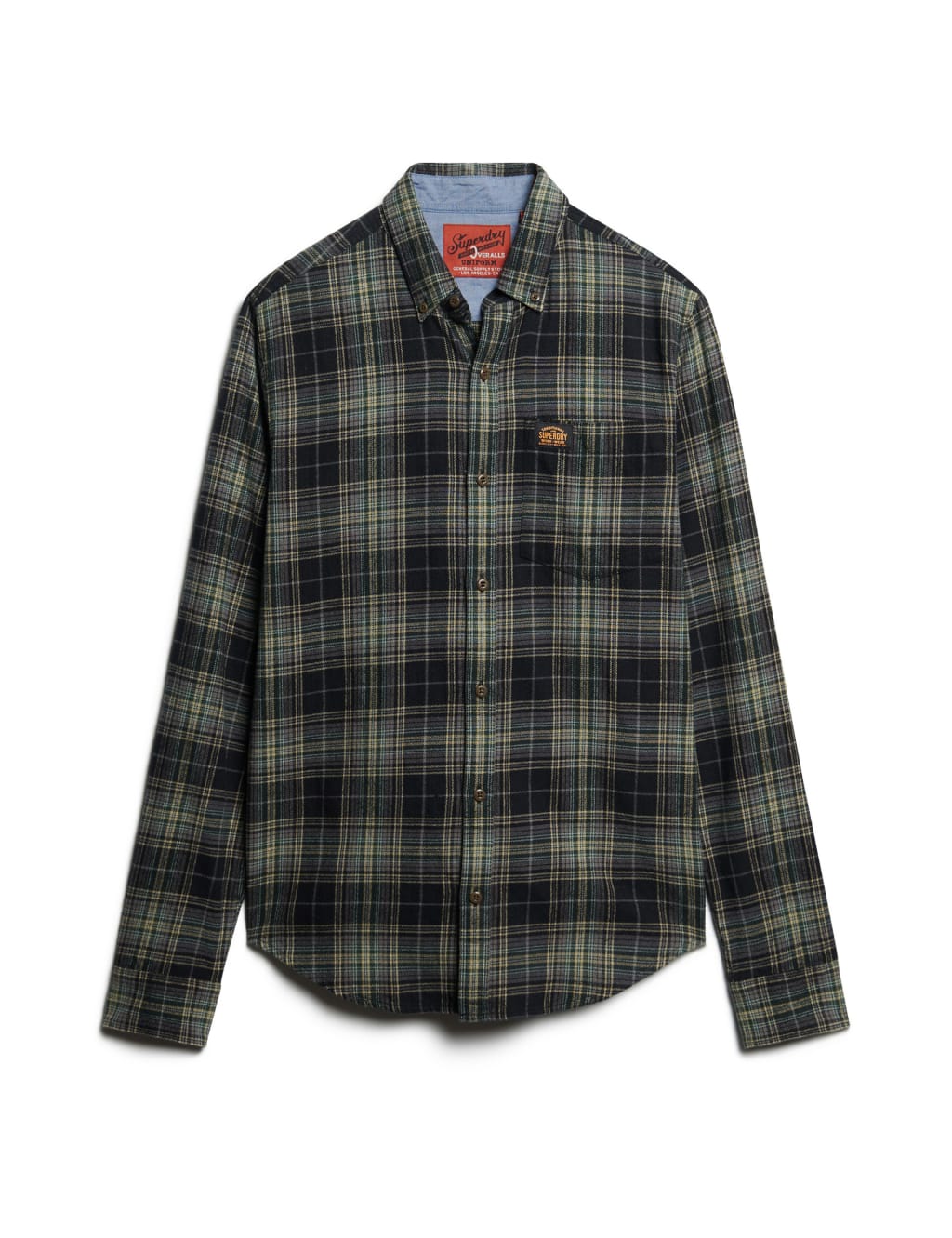 Organic Cotton Check Flannel Shirt image 2