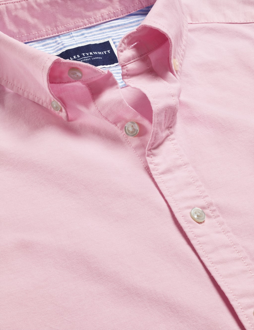 Slim Fit Pure Cotton Oxford Shirt image 5