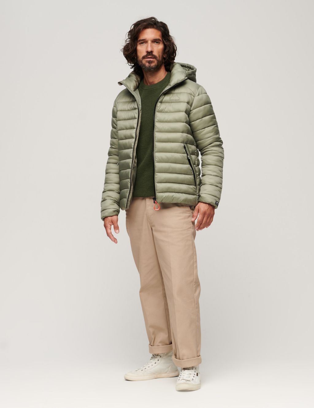 Quilted Padded Hooded Puffer Jacket image 3