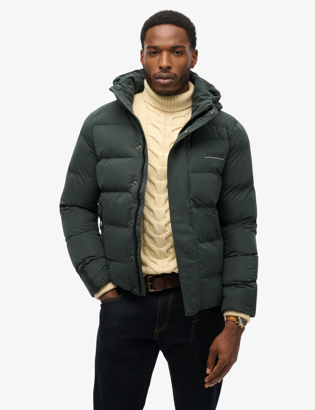 Hooded Padded Puffer Jacket image 1