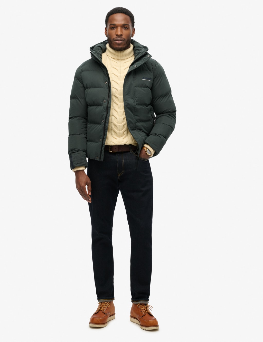 Hooded Padded Puffer Jacket image 6