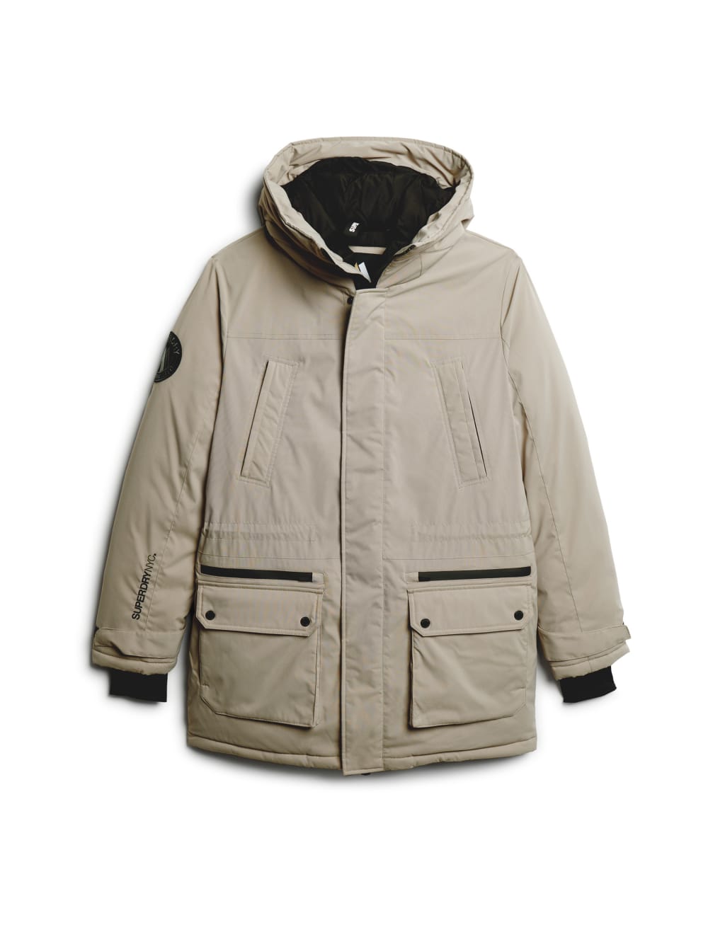 Hooded Padded Parka Jacket image 2