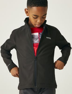 Regatta Boy's Junior Cera Lightweight Jacket (3-14 Yrs) - 5-6 Y - Black, Black