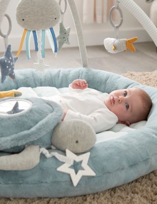 Mamas & Papas Welcome To The World Under the Sea Playmat & Gym - Blue, Blue