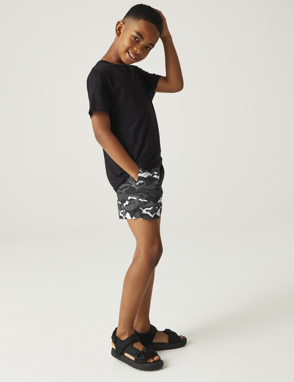 Skander III Floral Swim Shorts (3-14 Yrs)