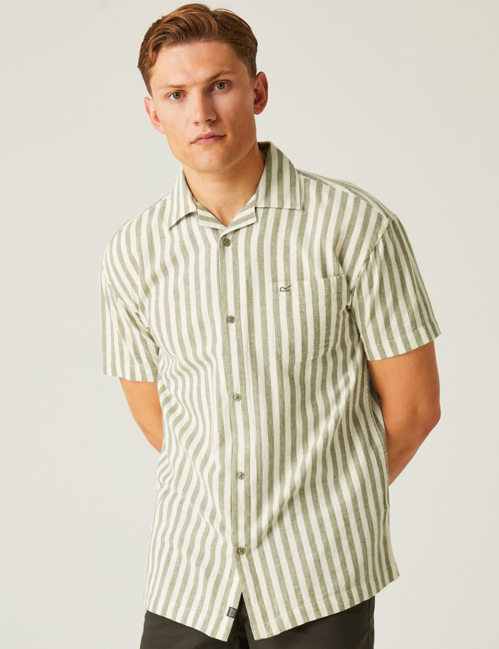 ShoreBay II Cotton Rich Striped Shirt