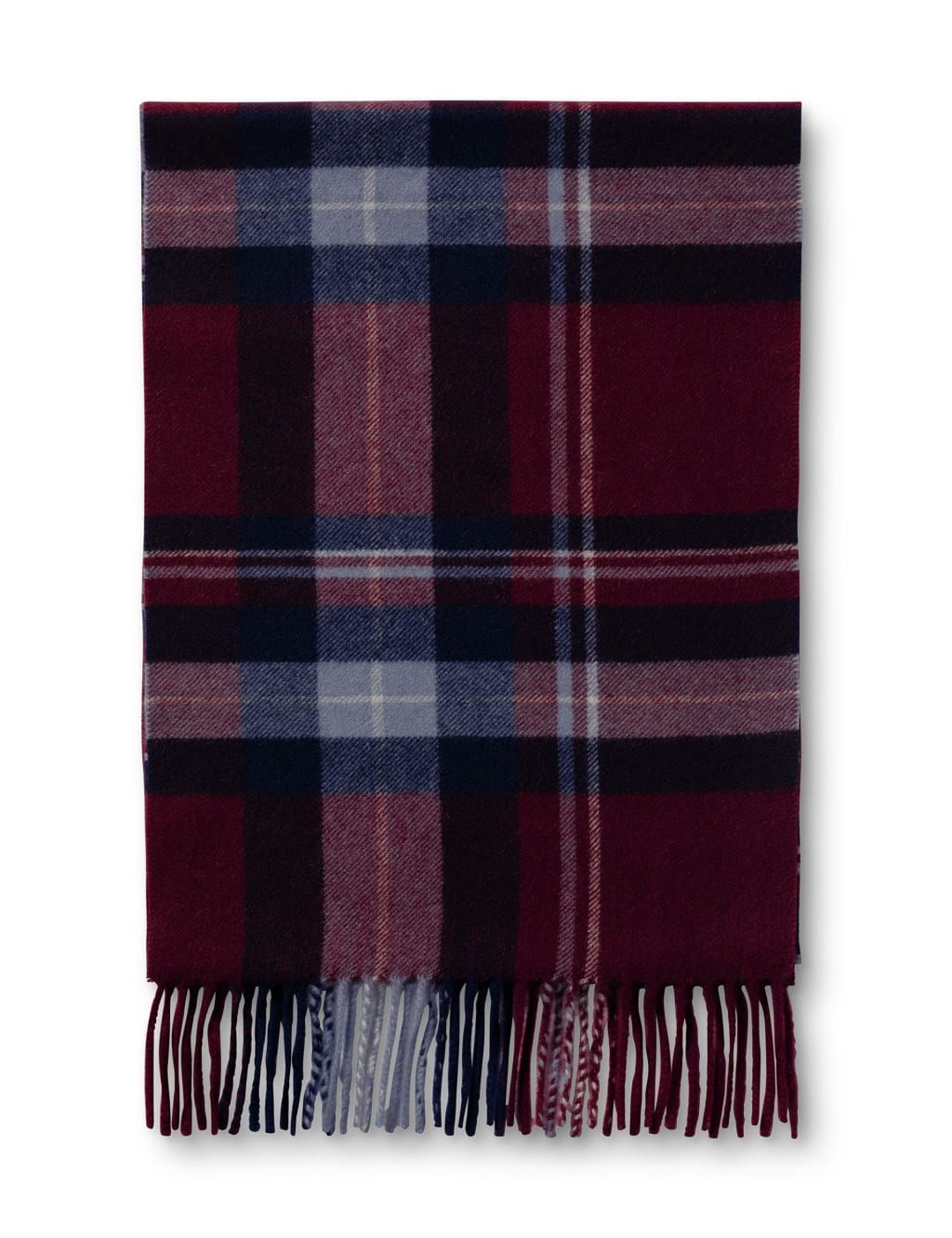 Pure Cashmere Checked Scarf image 2