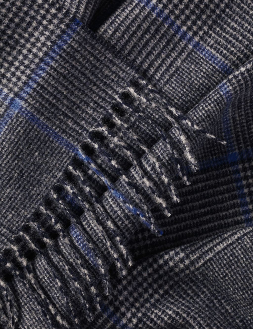 Pure Cashmere Checked Scarf image 3