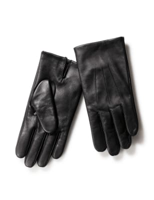 Leather Touchscreen Gloves | Charles Tyrwhitt | M&S