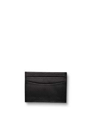 Charles Tyrwhitt Men's Leather Pebble Grain Card Holder - Black, Black