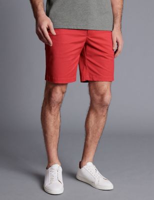 Charles Tyrwhitt Men's Chino Shorts - 32 - Pink, Pink,Blue,Green,Navy,Neutral