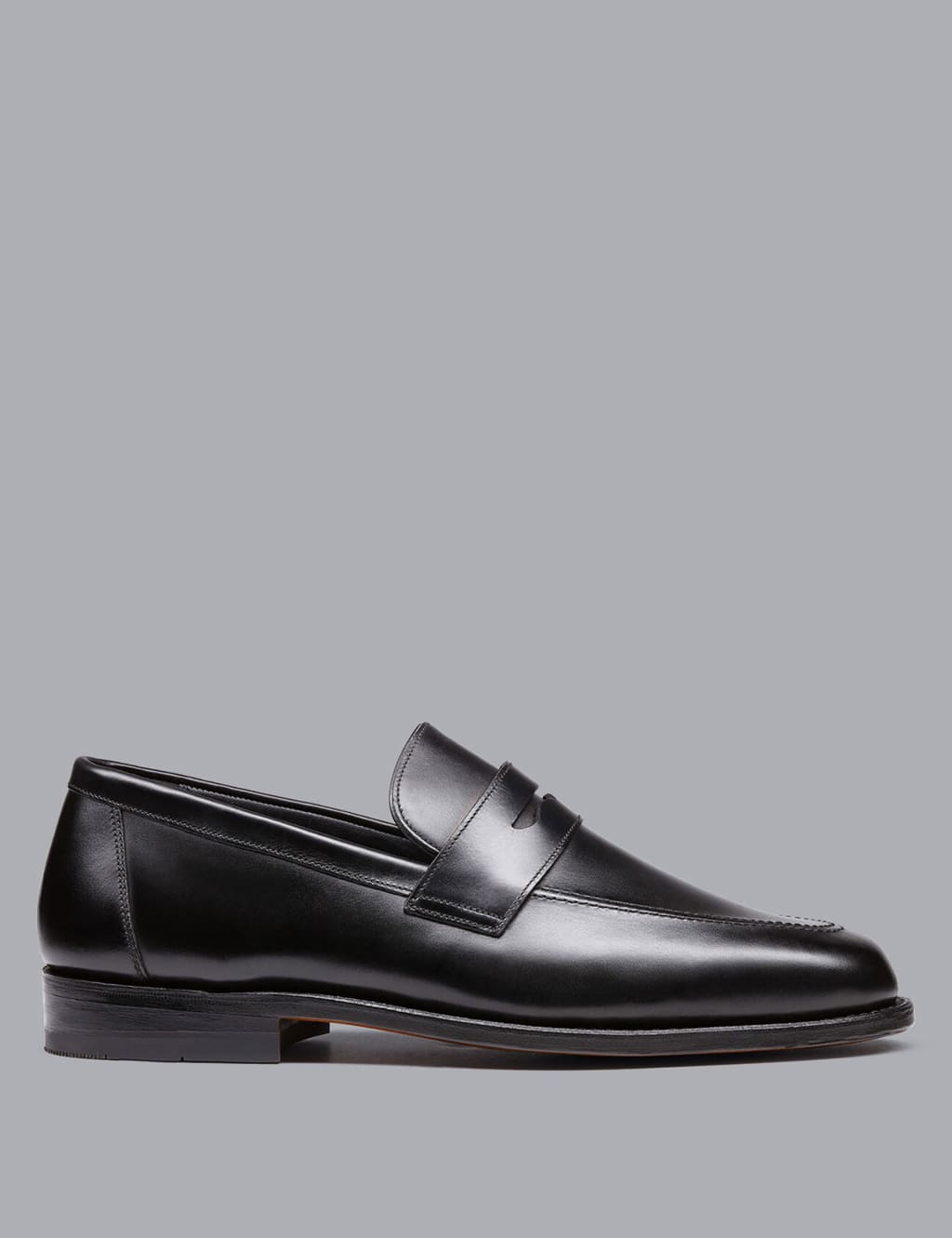 Leather Slip On Loafers