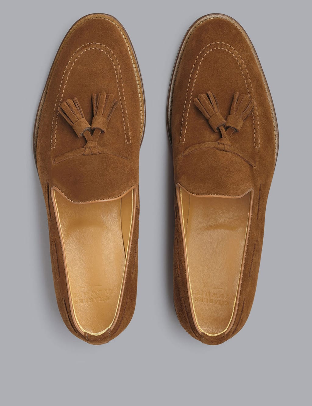 Suede Slip On Loafers image 2