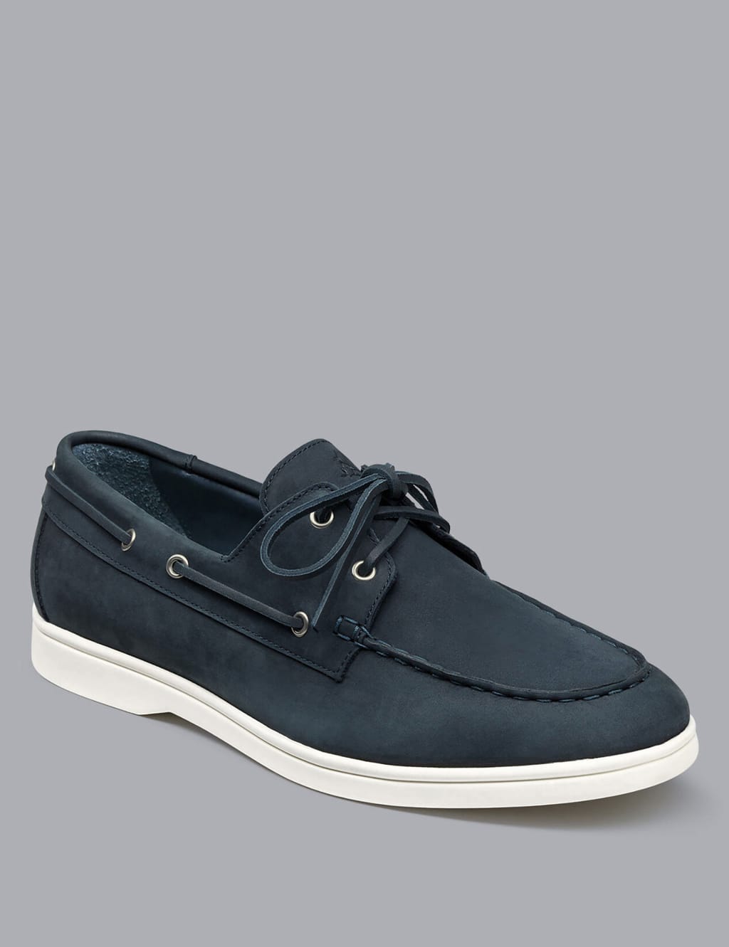 Leather Slip On Boat Shoes image 2