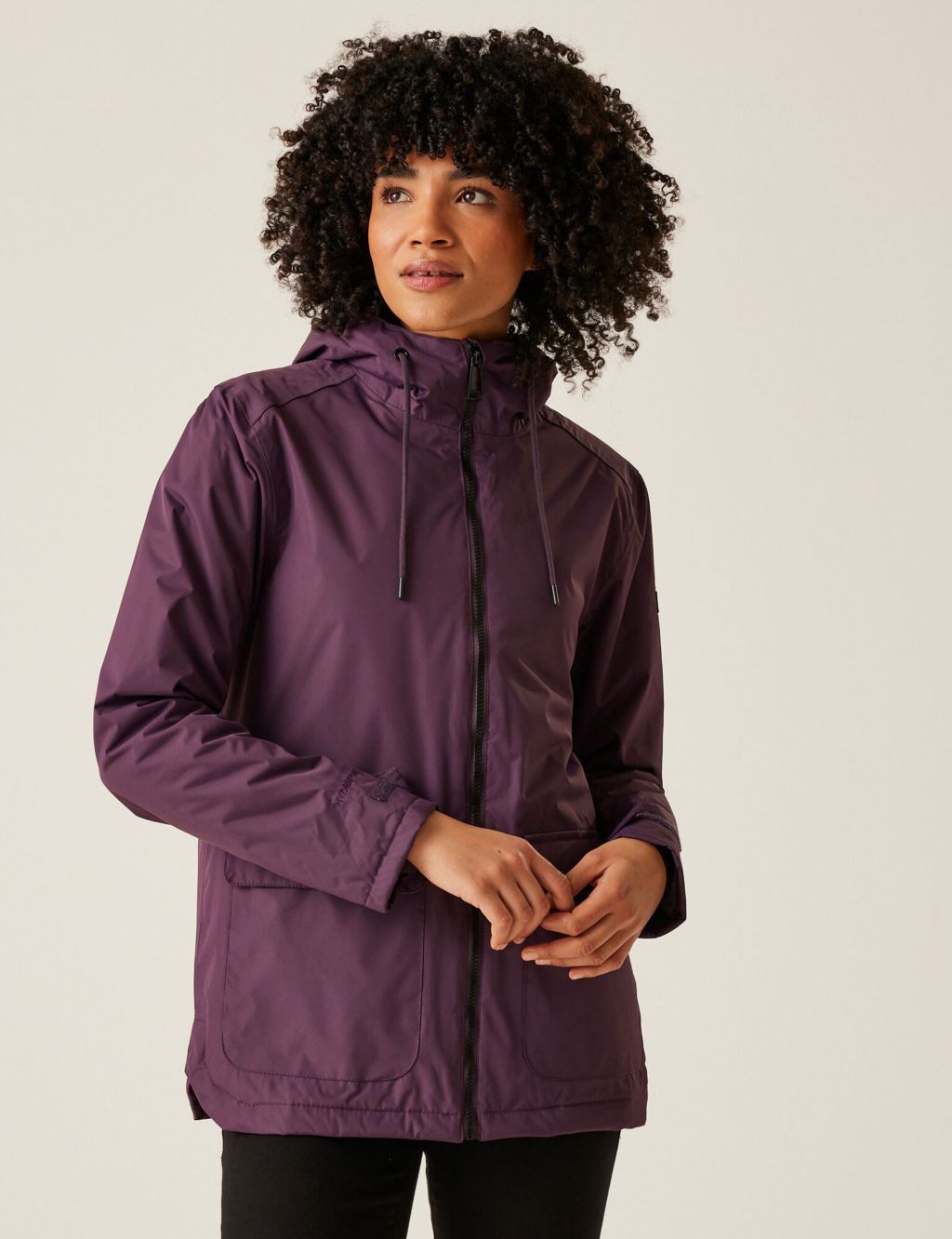 Broadia Waterproof Hooded Raincoat