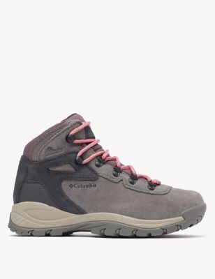 Columbia Womens Newton Ridge Plus Walking Boots - 4 - Grey, Grey