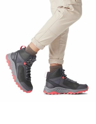Columbia Womens Trailstorm Ascend Waterproof Walking Boots - 3 - Grey Mix, Grey Mix